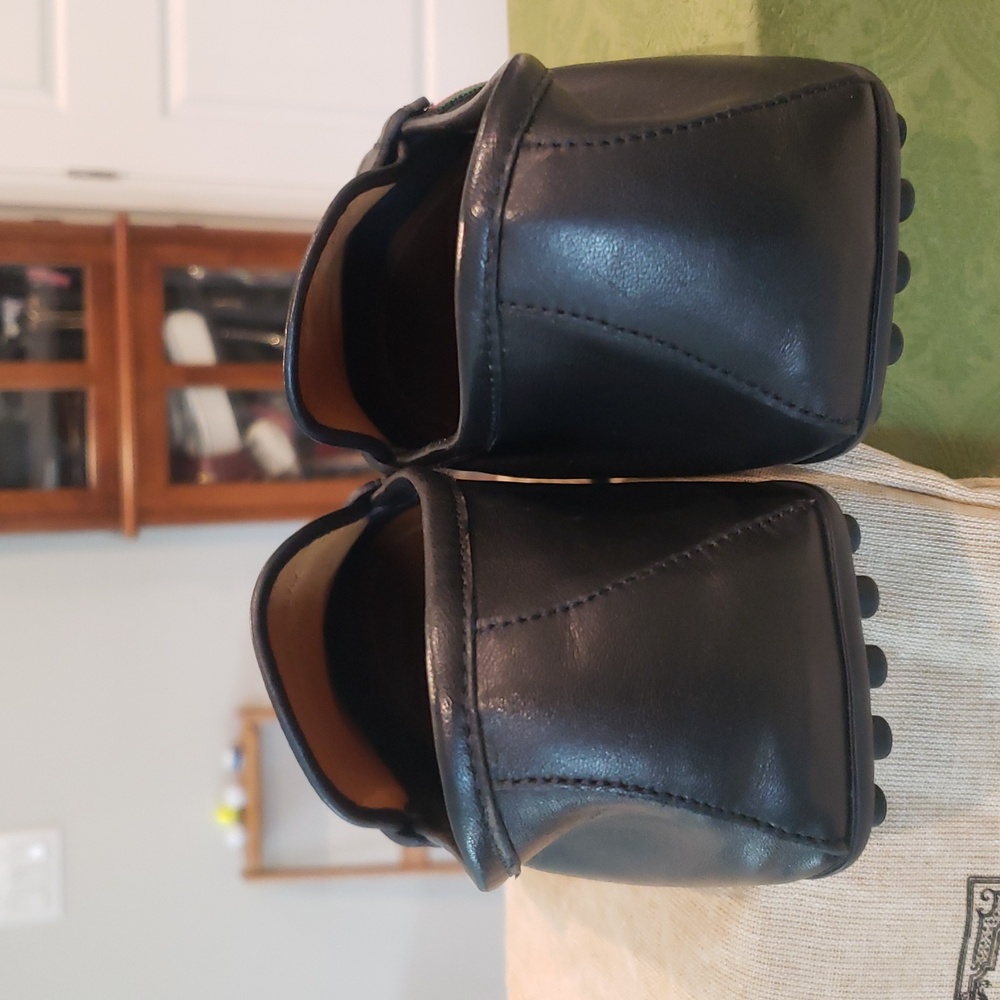 Gucci Black Leather Loafers for Men Size 8.5 NWOT - Picture 7 of 10